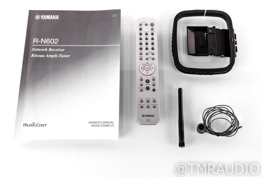 Yamaha R-N602 Stereo Streaming AM / FM Receiver; RN602; MM Phono; Remote