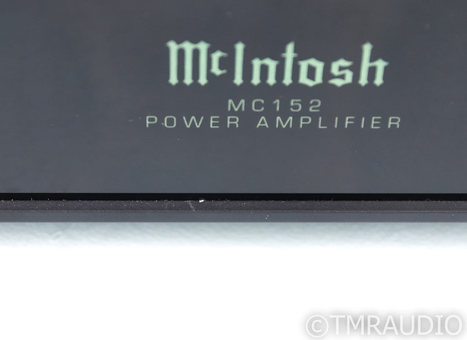 McIntosh MC152 Stereo Power Amplifier; MC-152