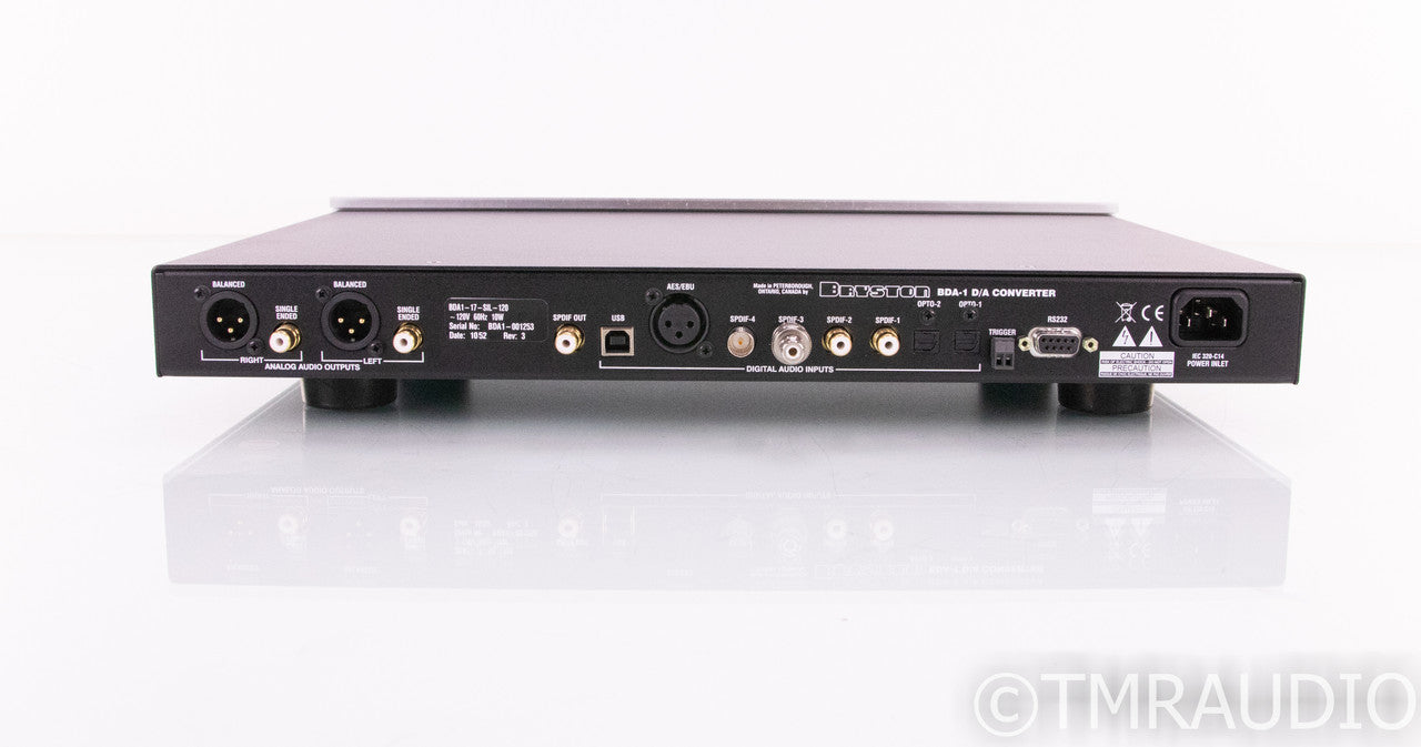 Bryston BDA-1 DAC; D/A Converter; Silver; BDA1; 17"