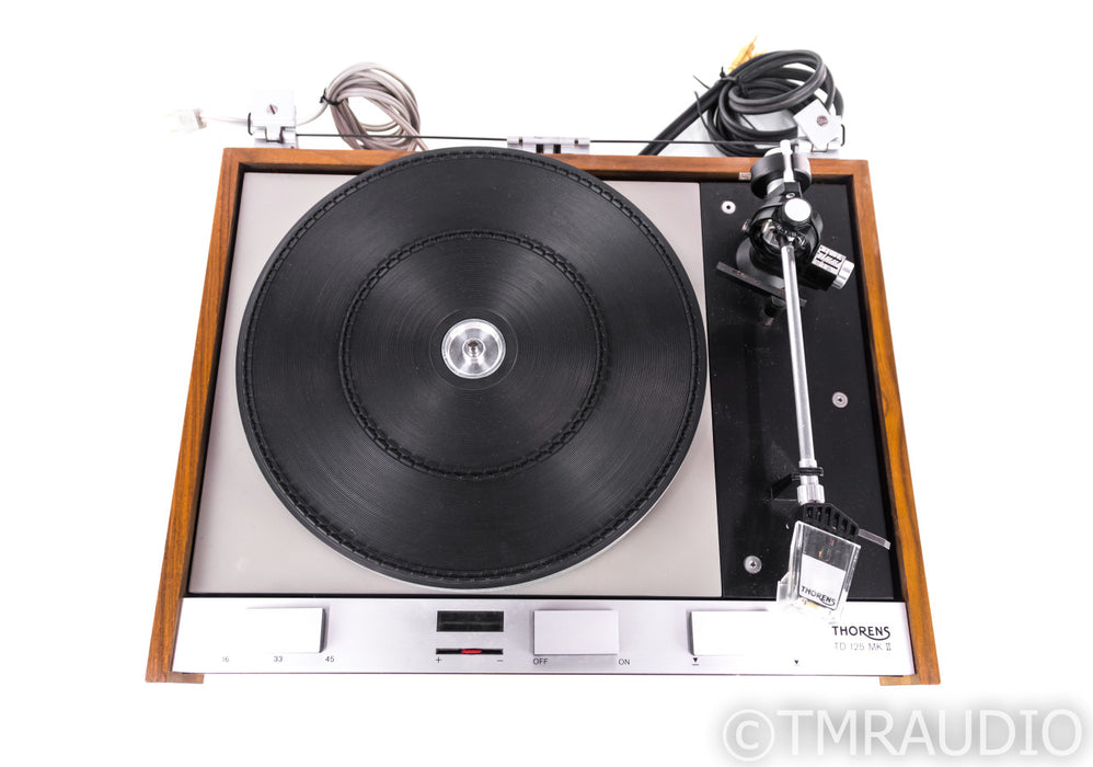 Thorens TD 125 MkII Turntable; TD125 Mk2; AS-IS (Motor Doesn't Spin)