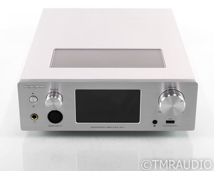 Oppo HA-1 Headphone Amplifier; HA1; Remote; Silver