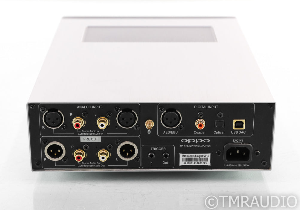 Oppo HA-1 Headphone Amplifier; HA1; Remote; Silver