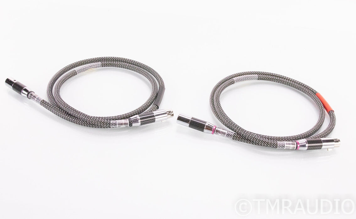 Crystal Clear Audio Magnum Opus XLR Cables; 1.5m Pair Balanced Interconnects