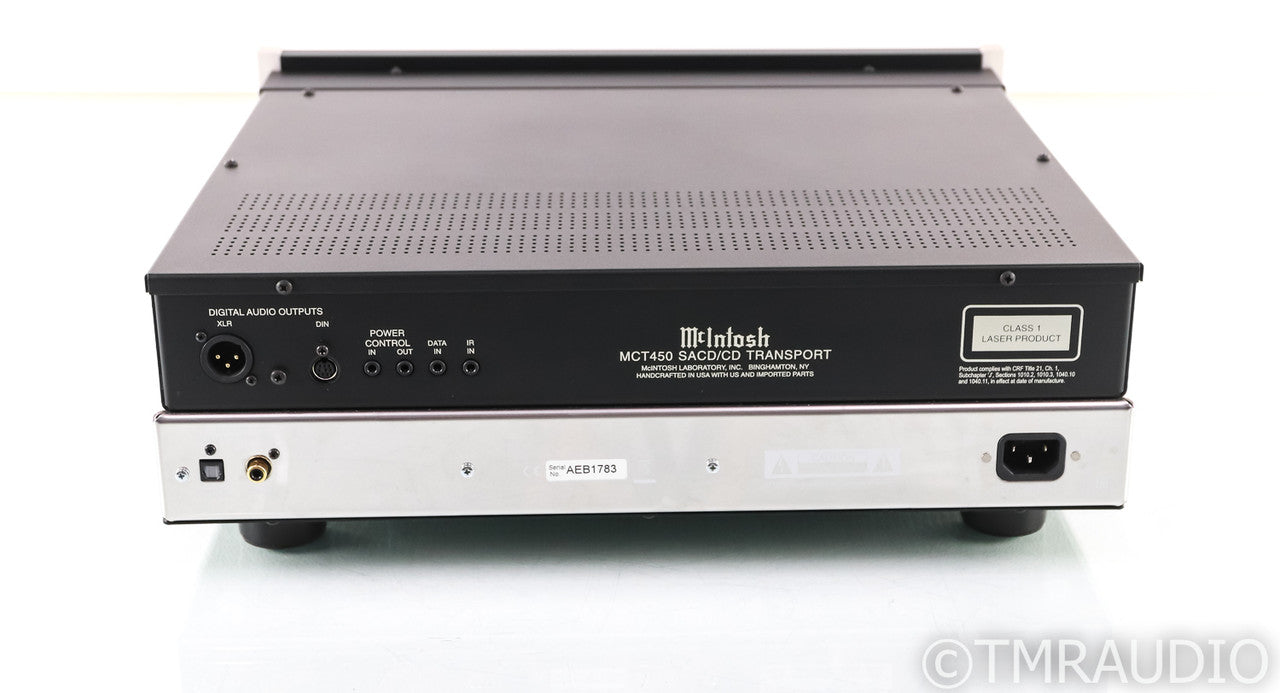 McIntosh MCT450 SACD / CD Transport; MCT-450; Remote