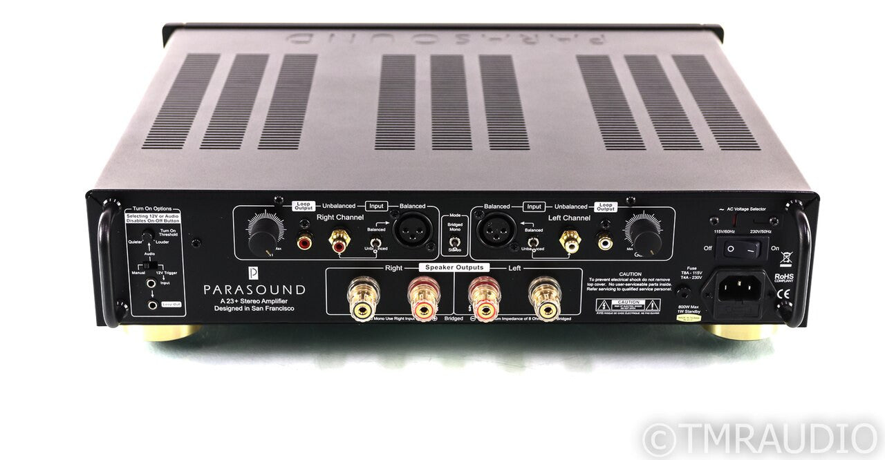 Parasound Halo A23+ Stereo Power Amplifier+; A-23+