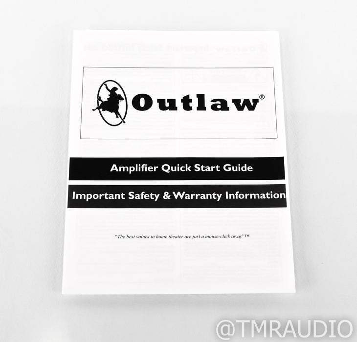 Outlaw Audio Model 7140 7 Channel Power Amplifier