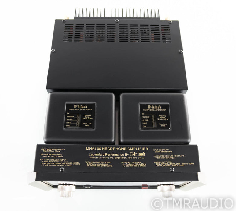 McIntosh MHA100 Headphone / Integrated Amplifier; DAC; Remote; MHA-100