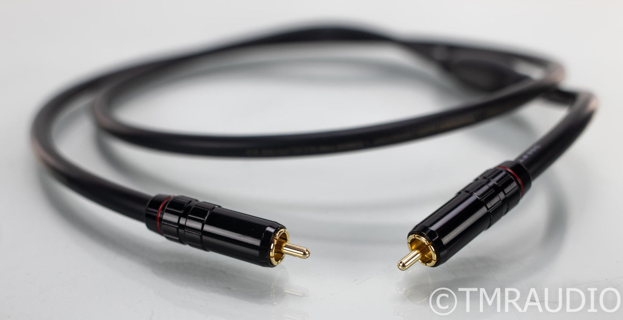 Transparent Audio Plus RCA Cable; Single 1.5m Interconnect; Generation 5