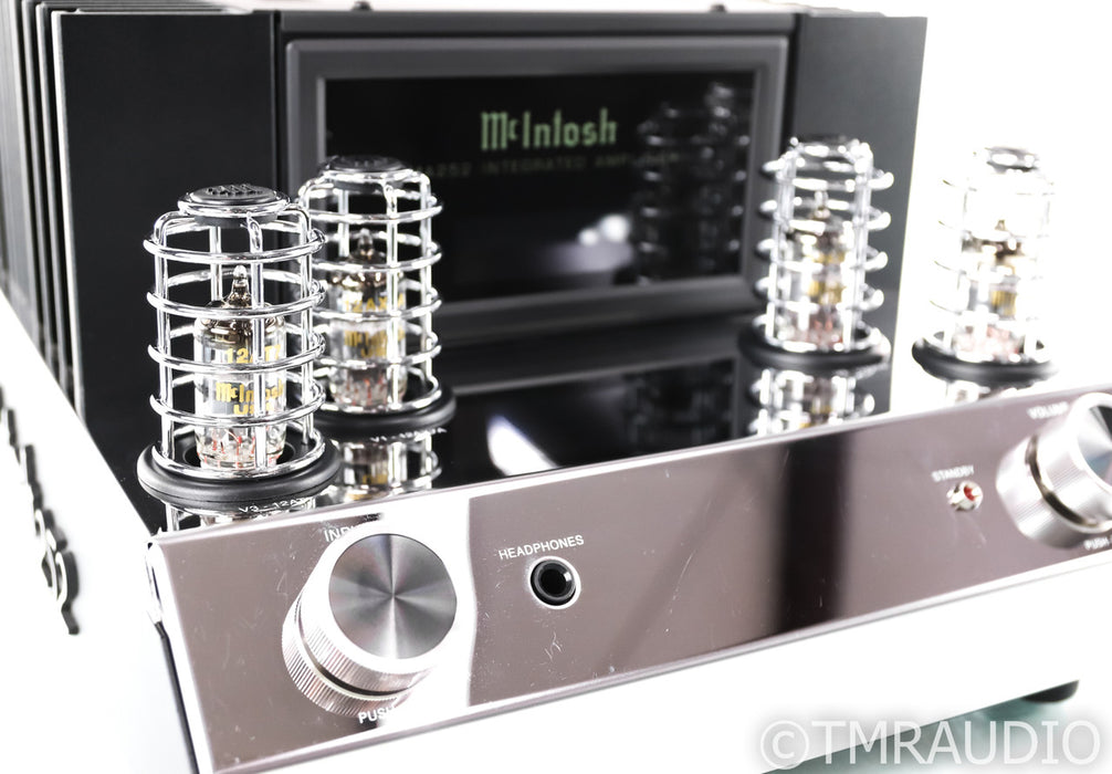 McIntosh MA252 Stereo Integrated Tube Hybrid Amplifier; MA-252; MM Phono; Remote