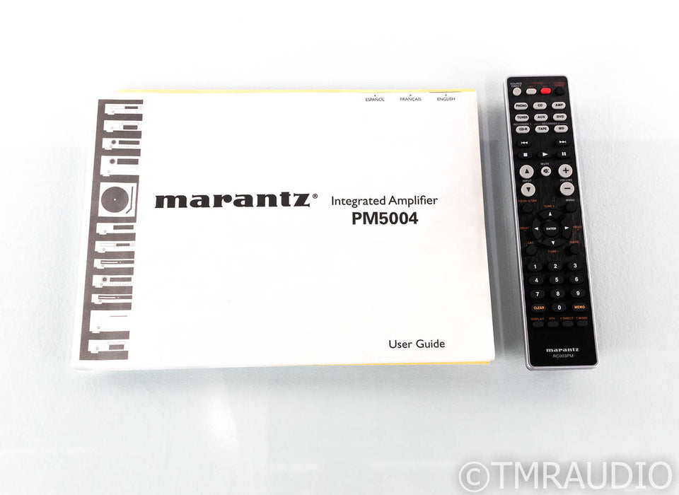 Marantz PM5004 Stereo Integrated Amplifier; PM 5004; Remote