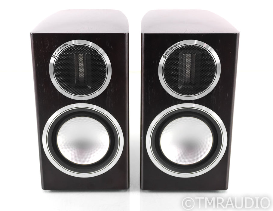 Monitor Audio Gold 50 Bookshelf Speakers; Dark Walnut Pair