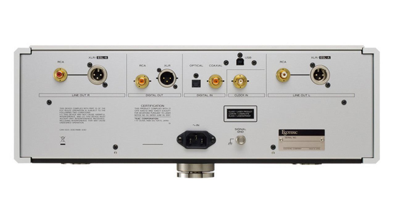 Esoteric K-03Xs CD / SACD Player; K03XS; Silver (New)