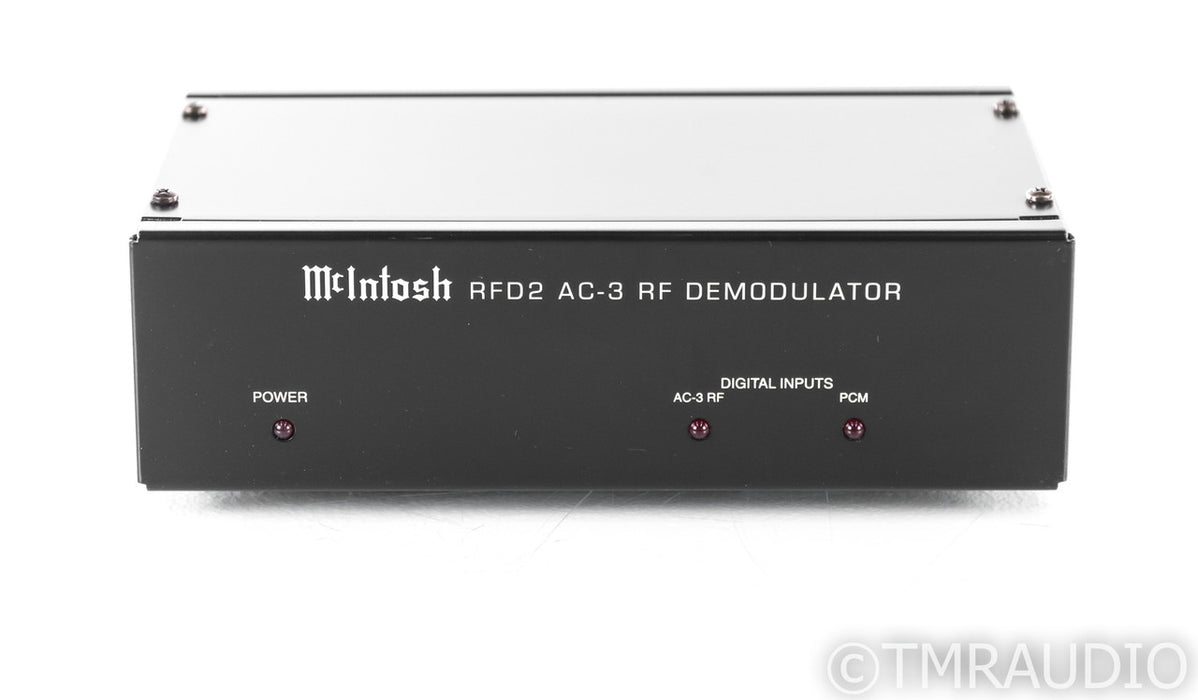McIntosh RFD2 AC-3 RF Demodulator; Laserdisc Audio Decoder