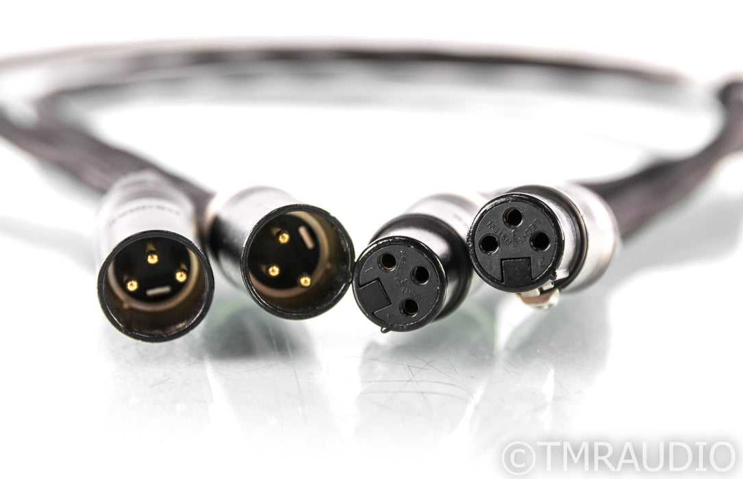 Shunyata Research ZiTron Anaconda XLR Cables; 1m Pair Balanced Interconnects