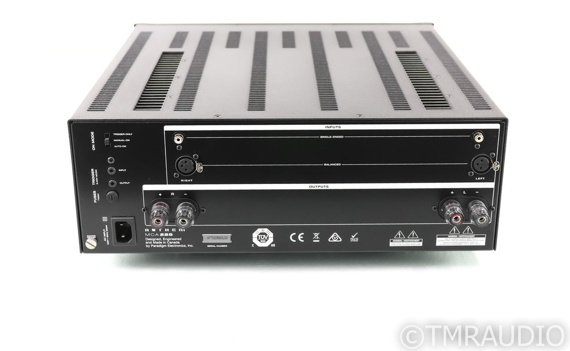 Anthem MCA225 Stereo Power Amplifier; MCA-225