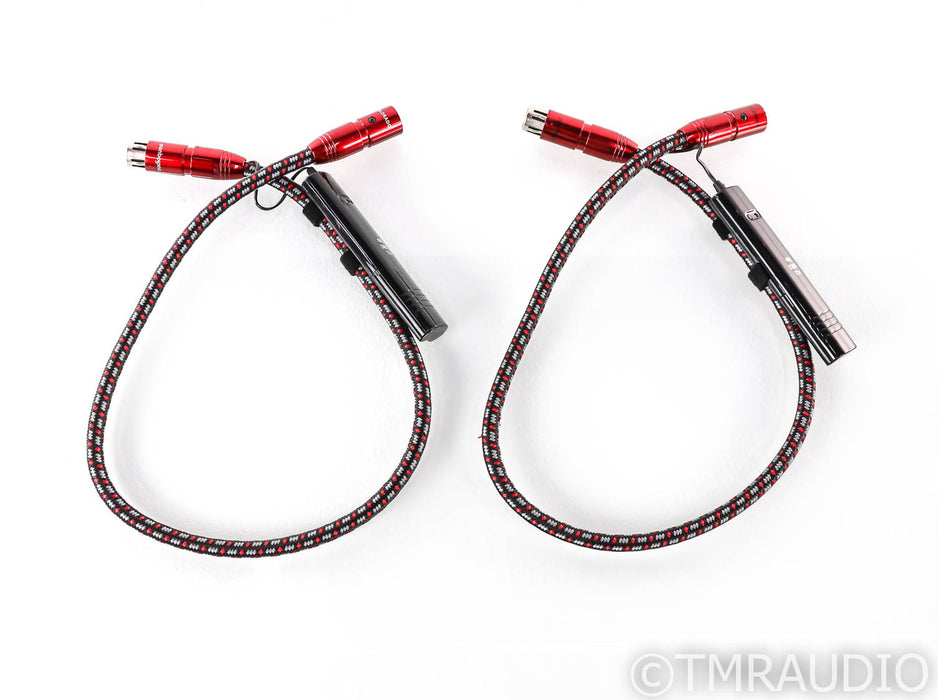 AudioQuest Colorado XLR Cables; .75m Pair Balanced Interconnects; 72v DBS