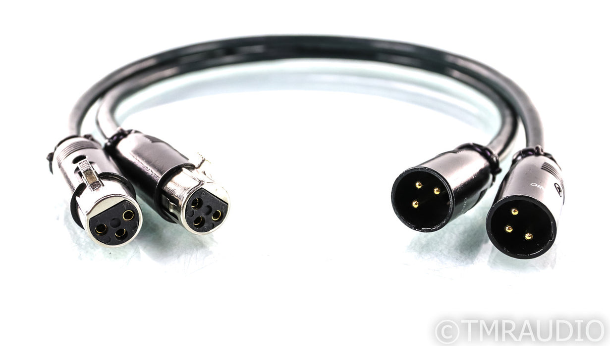 DH Labs Silver Sonic Air Matrix XLR Cables; .5m Pair Balanced Interconnects
