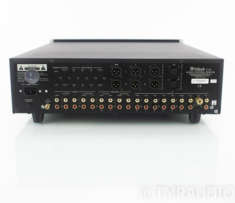 Mcintosh C46 Audio Controller / Preamplifier; Signature Edition Upgrade