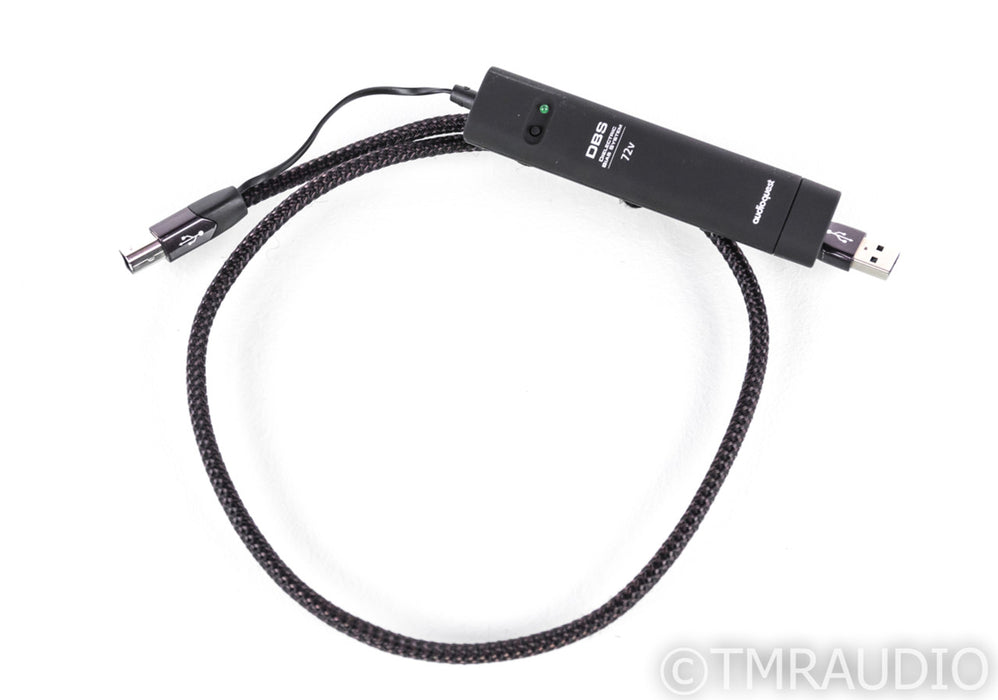 AudioQuest Coffee USB Cable; 0.75m Digital Interconnect; 72v DBS