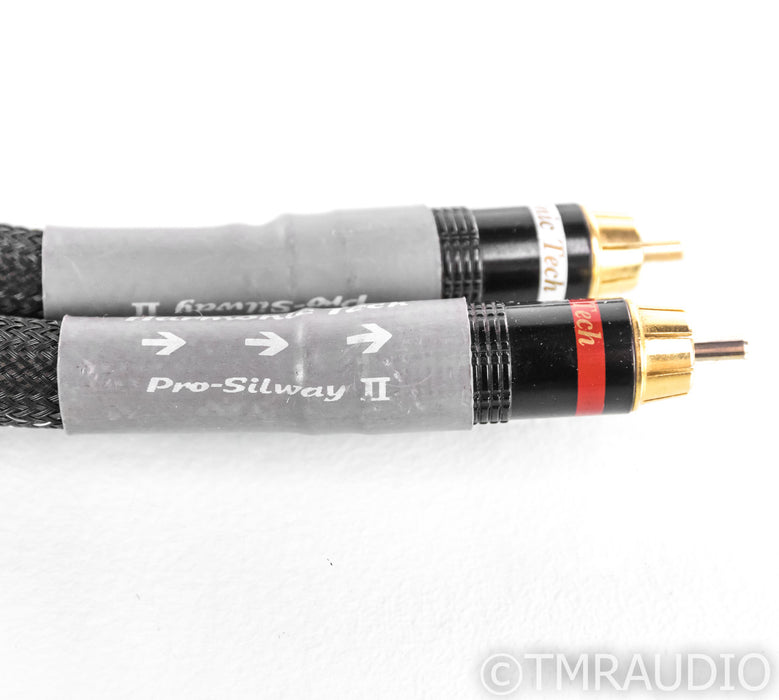 Harmonic Technology Pro Silway II RCA Cables; 1m Pair Interconnects