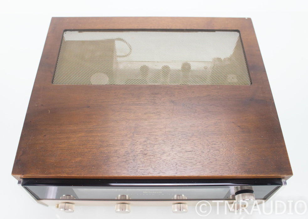 McIntosh MR71 Vintage Tube FM Tuner w/ Wood Cabinet; MR-71