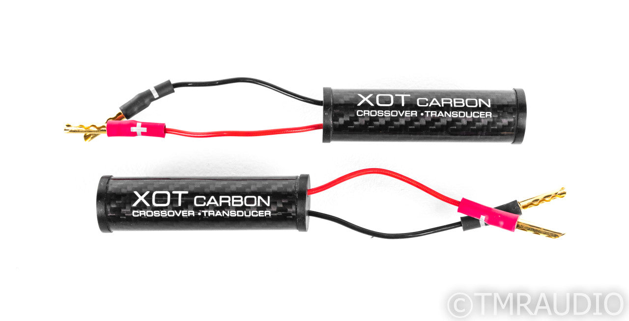 Synergistic Research XOT Carbon Crossover Transducer; Pair