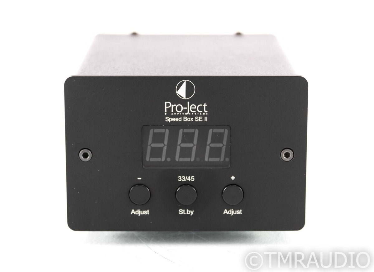 Pro-Ject Speed Box SE II Turntable Speed Regulator; Power Supply — The ...