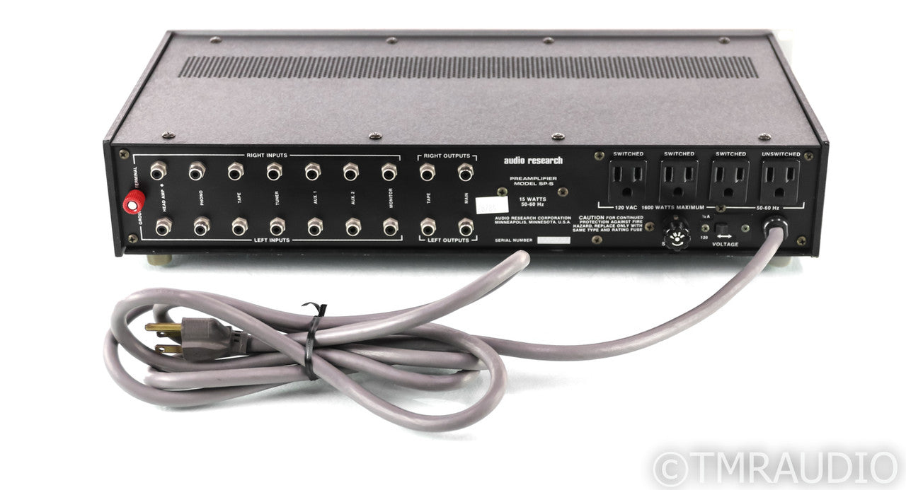 Audio Research SP-5 Vintage Stereo Preamplifier; SP5