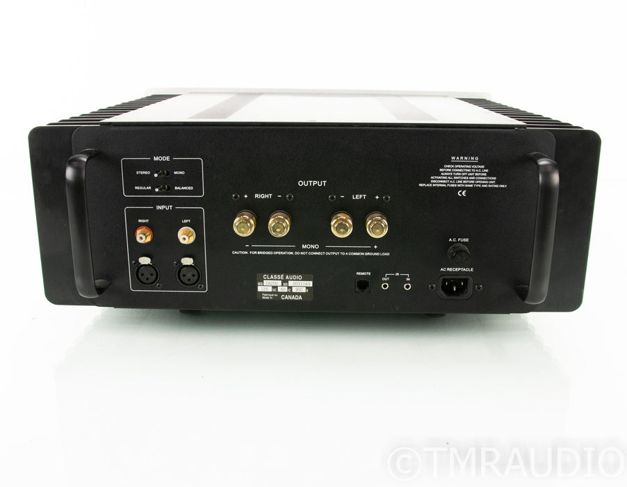 Classe CA-200 Stereo Power Amplifier; CA200; AS-IS (Protect Mode)