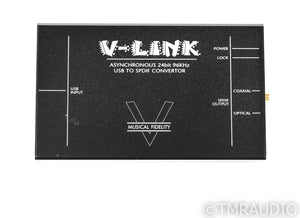 Musical Fidelity V-Link USB to S/PDIF Converter; D/D Converter