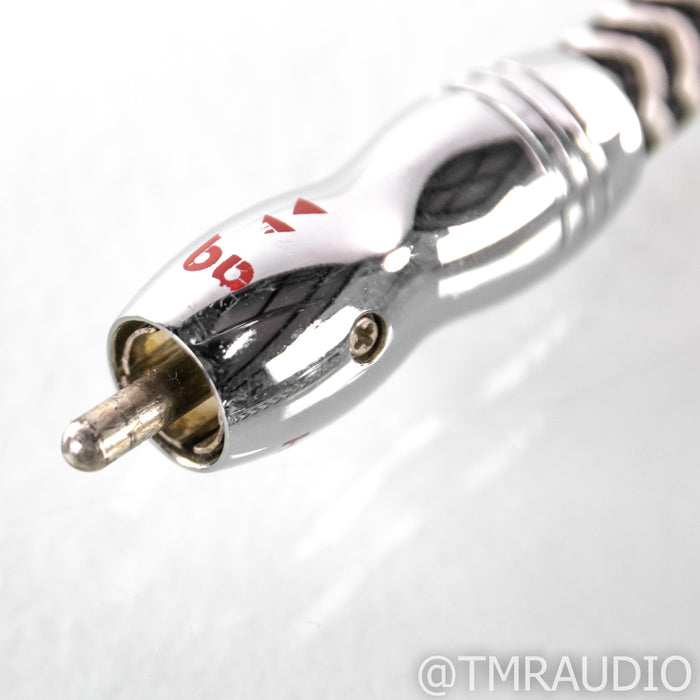 AudioQuest Cheetah RCA Cables; 1m Pair Interconnects; 36v DBS