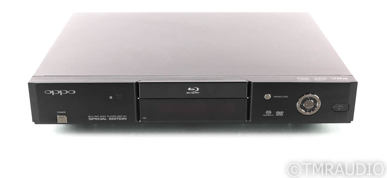 Oppo BDP-83SE Special Edition Universal Blu-Ray Player; BDP83SE; Remote
