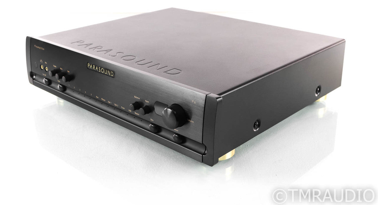 Parasound Halo P6 2.1 Channel Preamplifier; P-6; MM / MC Phono; Remote