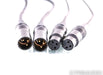 Benchmark Studio & Stage StarQuad XLR Cables; 25ft Pair Balanced Interconnects