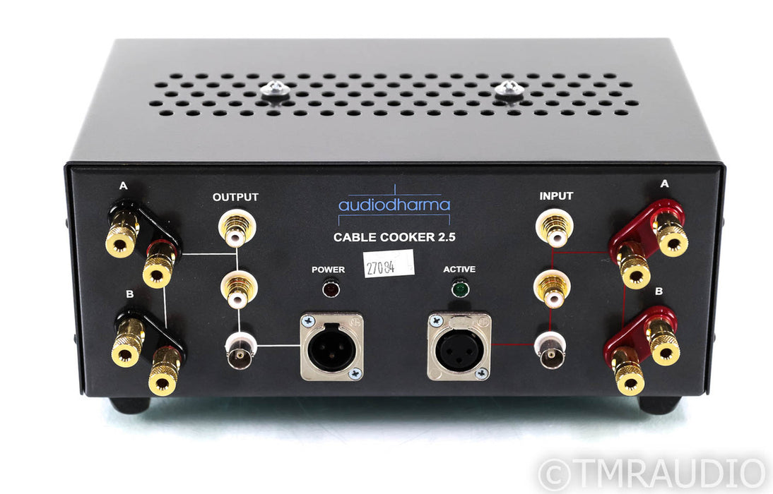Audiodharma Cable Cooker 2.5; Burn-In Unit