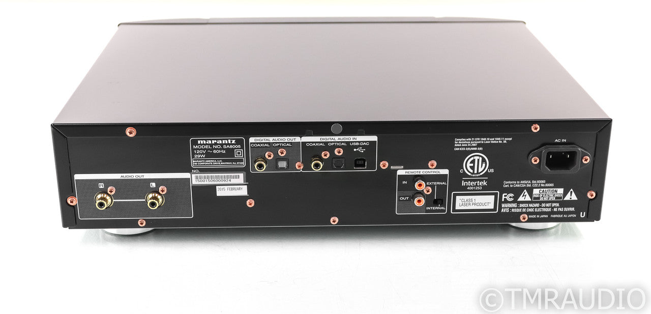 Marantz SA8005 CD / SACD Player; SA-8005; DAC; Remote