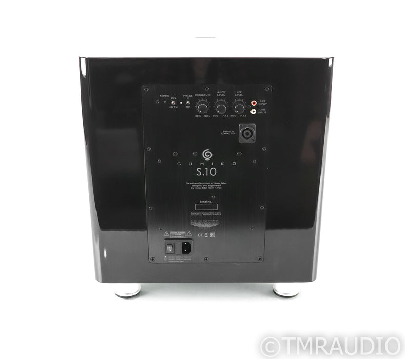 Sumiko S.10 12" Powered Subwoofer; Black; S10
