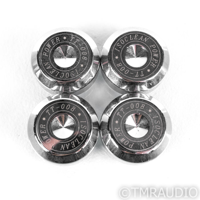 Isoclean Power TT-008 Tip Toe Base Isolation Feet; Set of 4