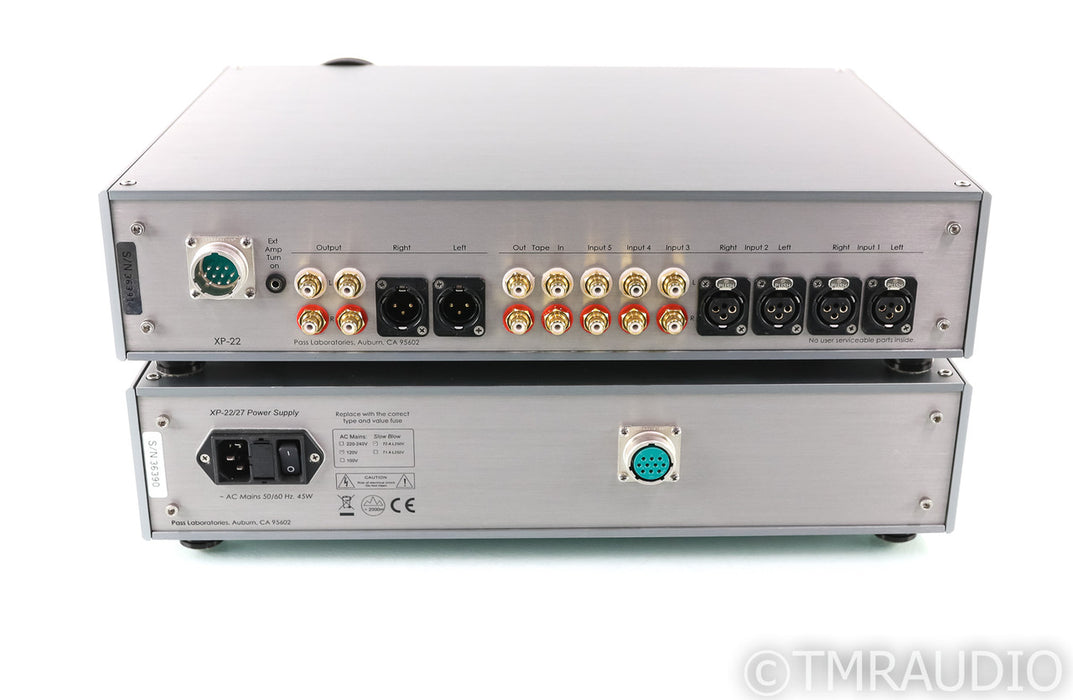 Pass Labs XP-22 Stereo Preamplifier; XP22; Remote