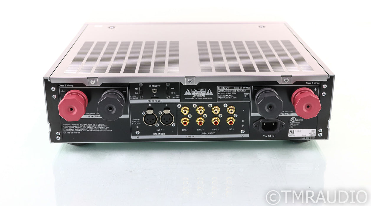 Sony TA-A1ES Stereo Integrated Amplifier; TAA1ES; Silver; Remote