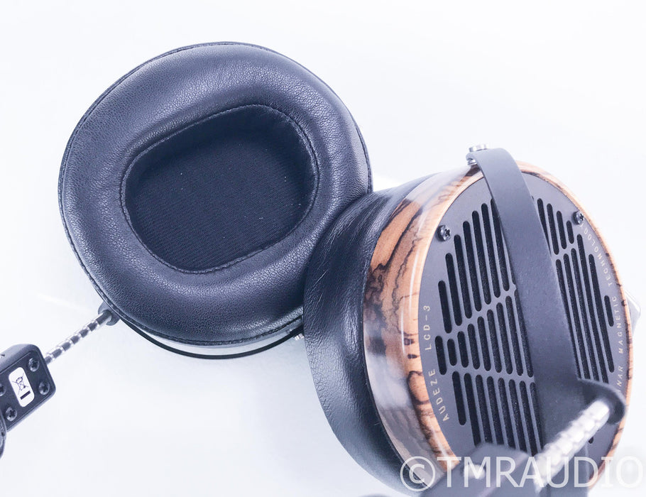 Audeze LCD-3 Open Back Planar Magnetic Headphones; Zebrano; LCD3; Fazor (Refreshed)