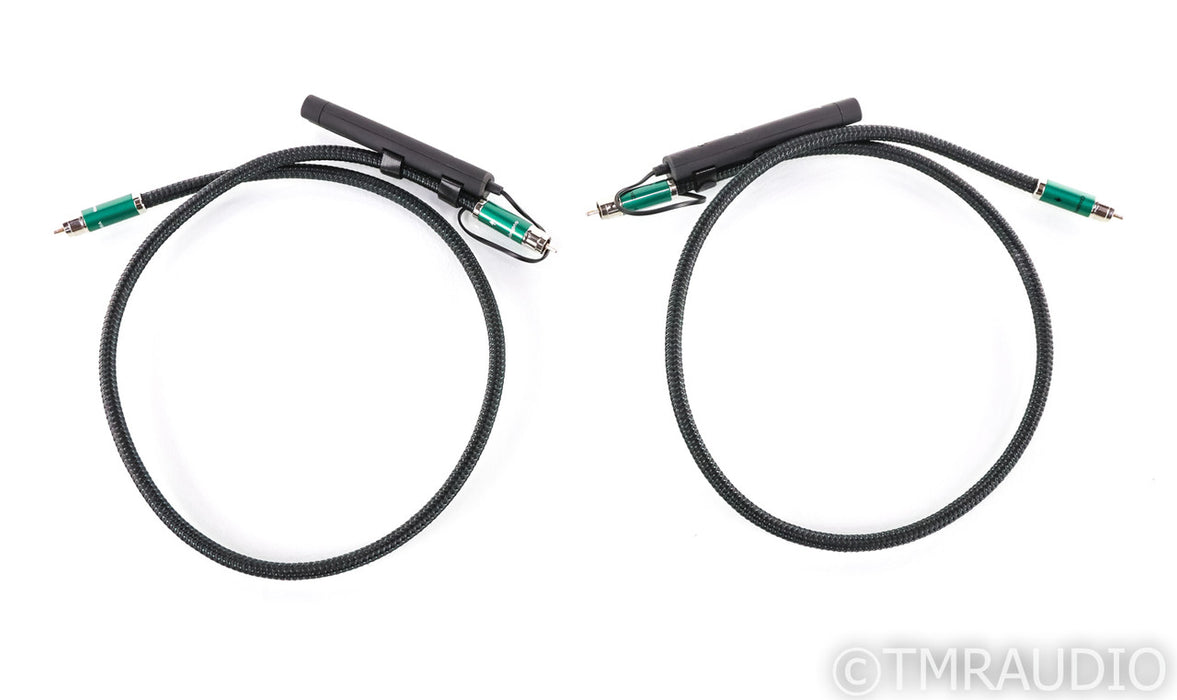 AudioQuest Columbia RCA Cables; 1m Pair Interconnects; 72v DBS