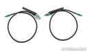 AudioQuest Columbia RCA Cables; 1m Pair Interconnects; 72v DBS