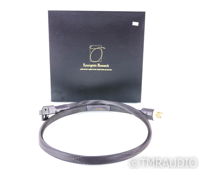 Synergistic Research A/C Master Coupler Power Cable; 5ft Right Angle AC Cord