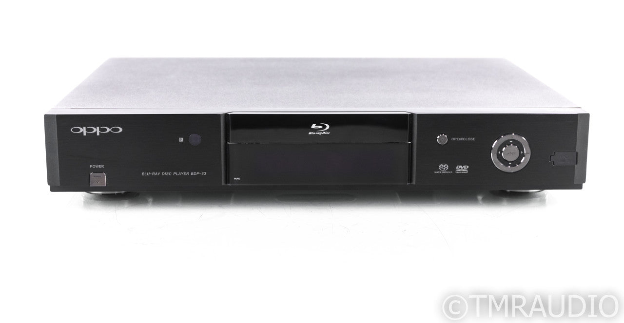 Oppo BDP-83SE Universal Blu-Ray Player; BDP83 Special Edition; Remote