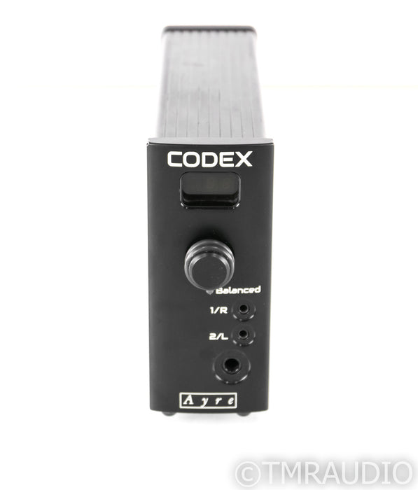 Ayre Codex DAC / Headphone Amplifier; D/A Converter