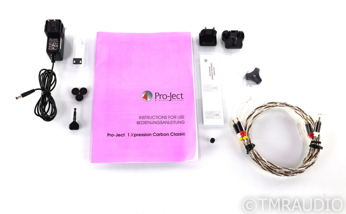 Pro-Ject 1Xpression Carbon Classic Turntable; Mahogany; 2M Silver Cartridge
