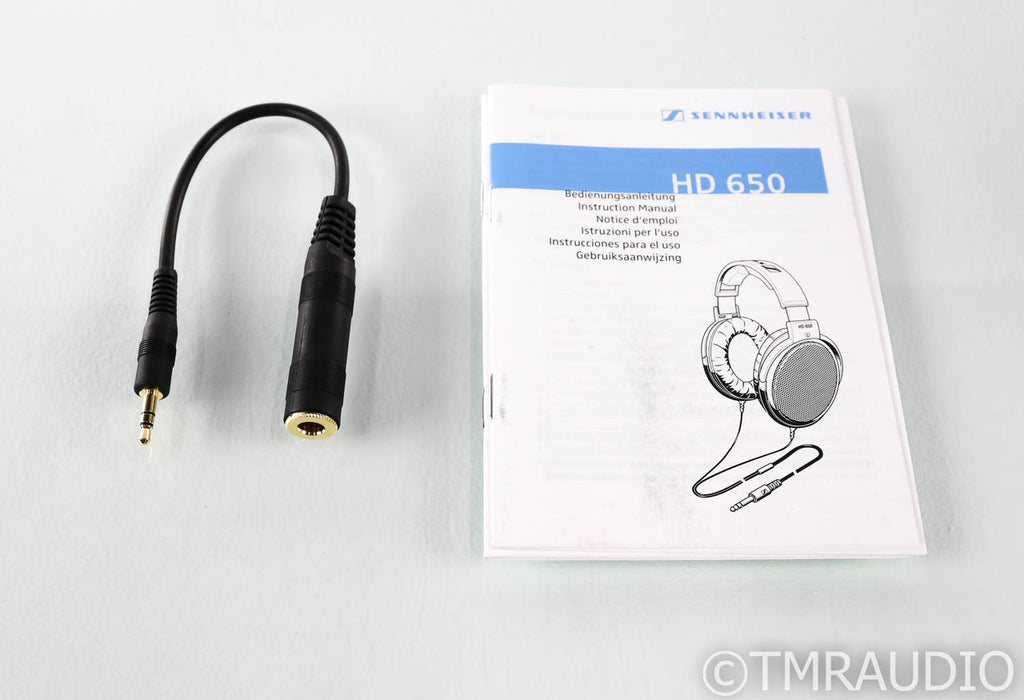 Sennheiser HD650 Open-Back Headphones; HD-650