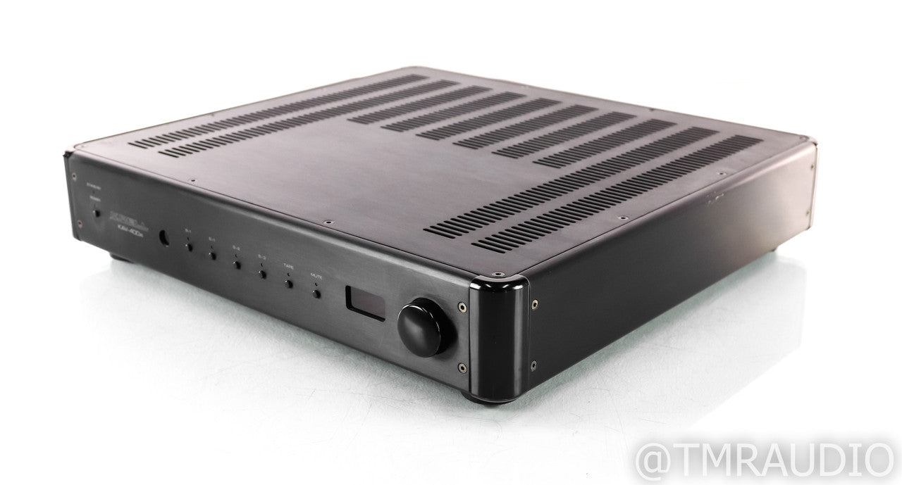 Krell KAV-400xi Stereo Integrated Amplifier; KAV400xi; Black, Remote