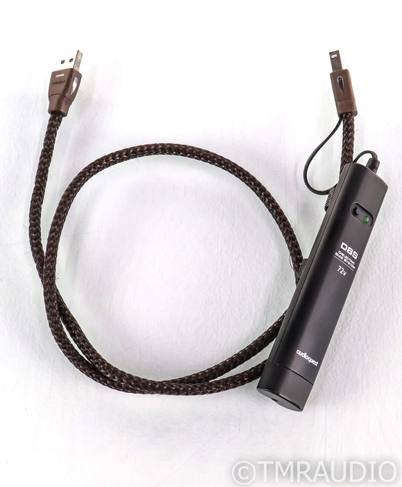 AudioQuest Coffee USB Cable; 0.75m Digital Interconnect; 72v DBS